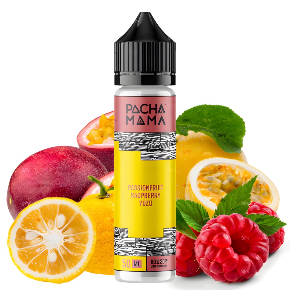 E-liquido Pacha Mama Passionfruit Lampone Yuzu 50 ml Pacha Mama Prodotti