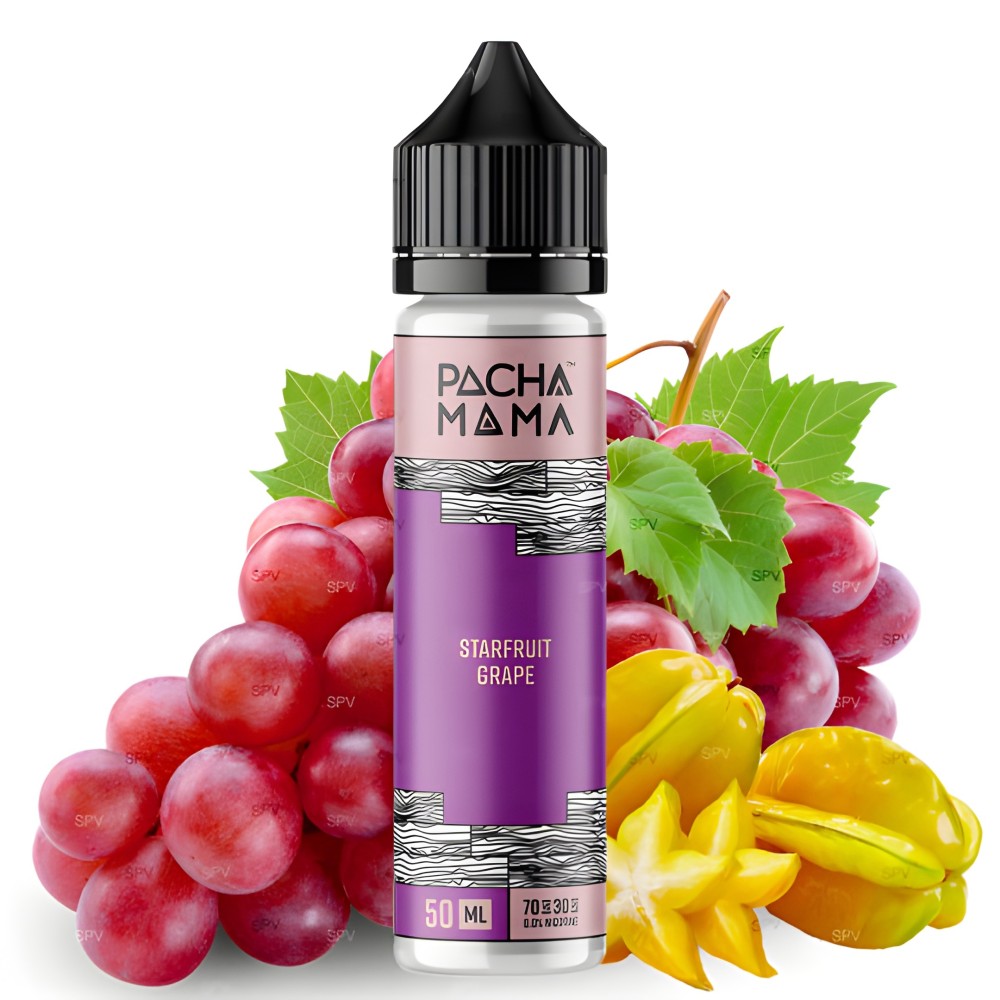 E-liquide Pacha Mama Starfruit Grape 50 ml Pacha Mama Produits