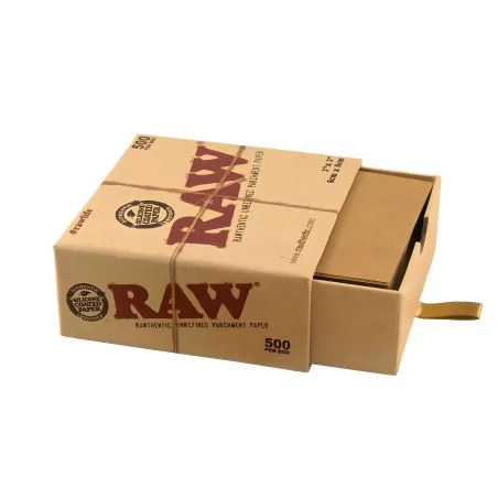 Raw Parchment Pergamentpapier 500St 80X80mm RAW Back- oder Silikonpapier
