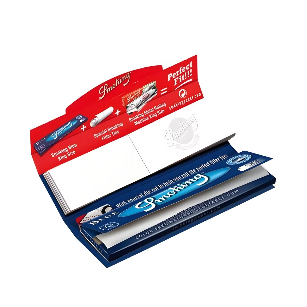 Smoking Blue + Filters (box) Smoking Paper Rolling sheet