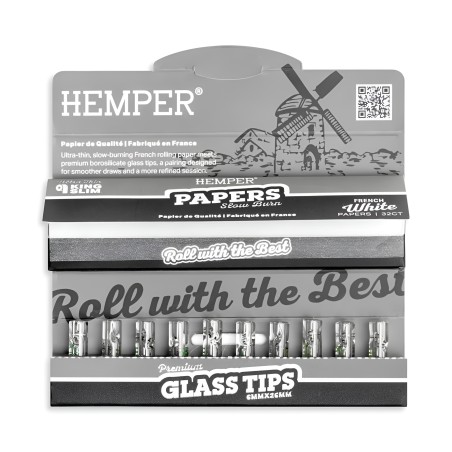 Foglietti da rollare White + Filtri in vetro da 6 mm Hemper Hemper Prodotti
