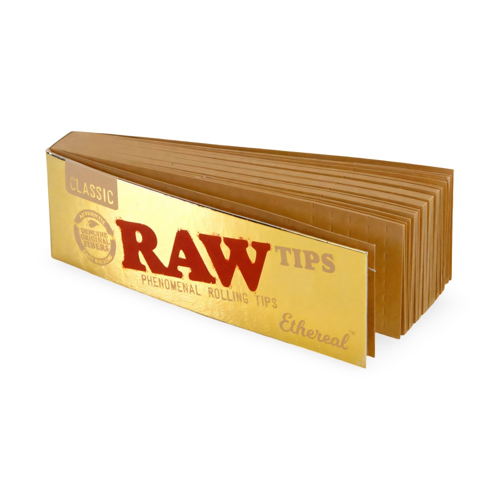 Filter RAW Classic Ethereal Rolling Tips RAW Filter (Aktivkohle, Pappe, Zellulose und andere)
