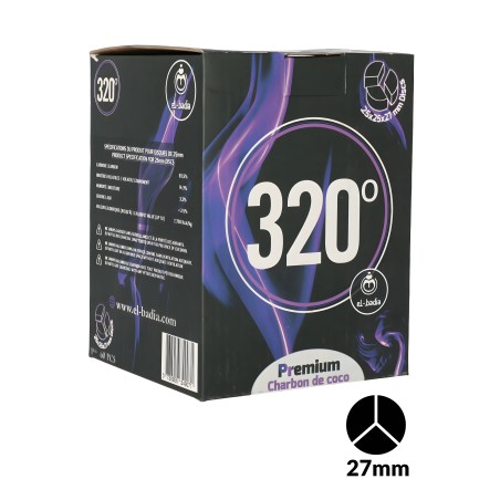 El Badia 320° DISC 3B XL Charcoal, 1 kg El Badia Products