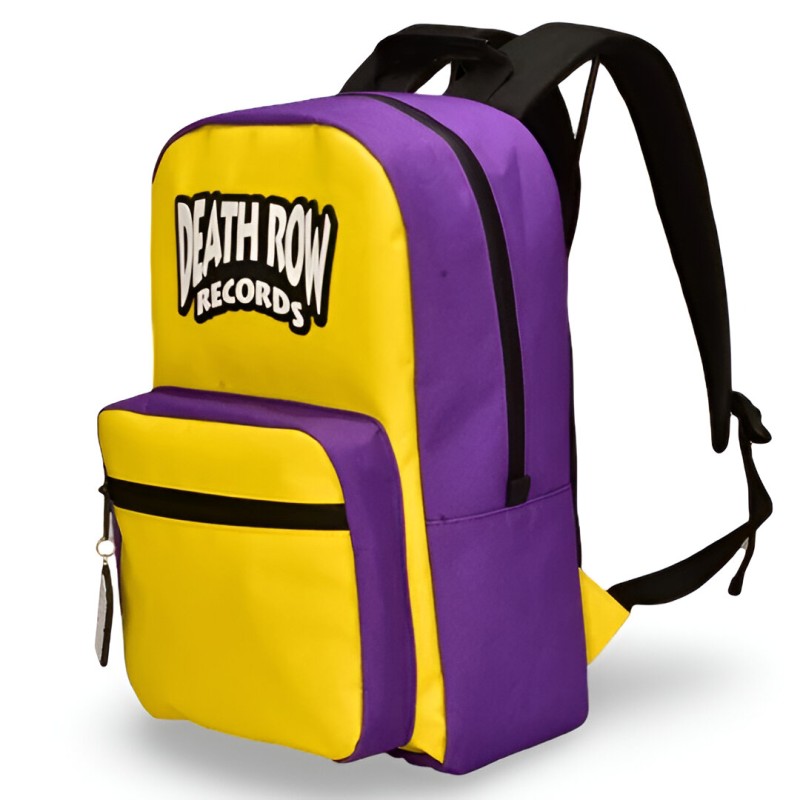 Smell Proof Backpack Yellow Purple Death Row Death Row Produits