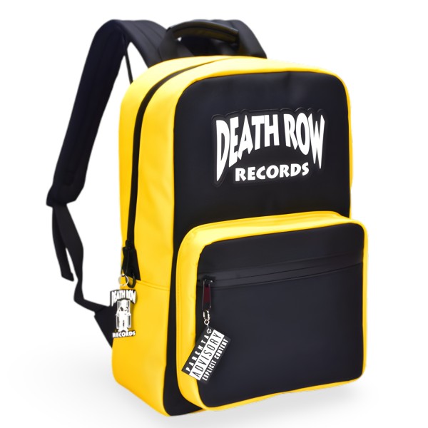 Smell Proof Backpack Black Yellow Death Row Death Row Produits