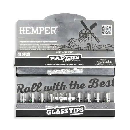 Cartine White + Filtri in vetro da 7 mm Hemper Hemper Prodotti