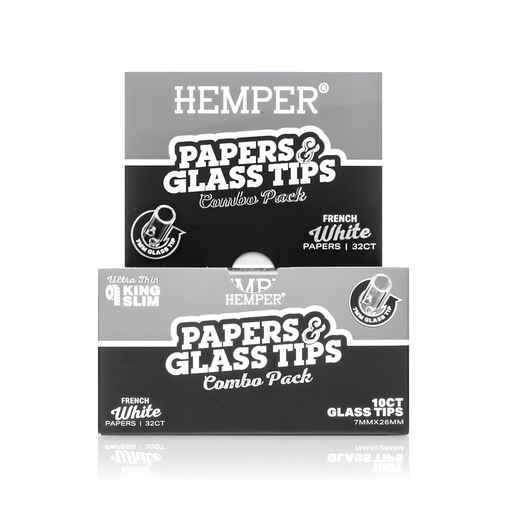 Cartine White + Filtri in vetro da 7 mm Hemper Hemper Prodotti