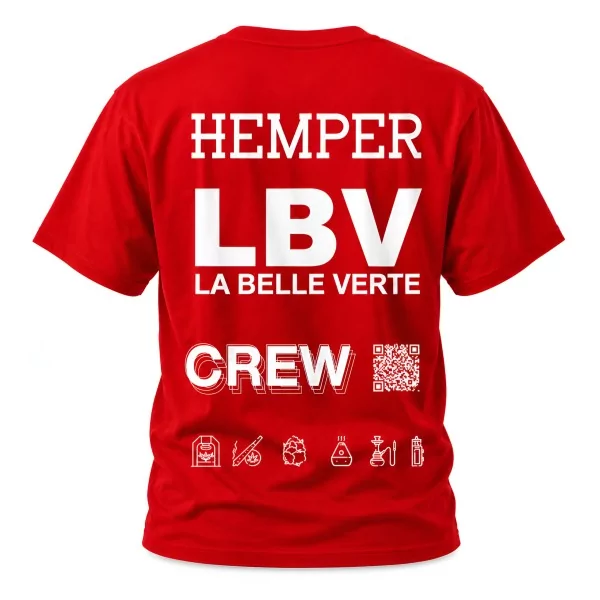T-SHIRT LBV X HEMPER RED LBV Vêtements