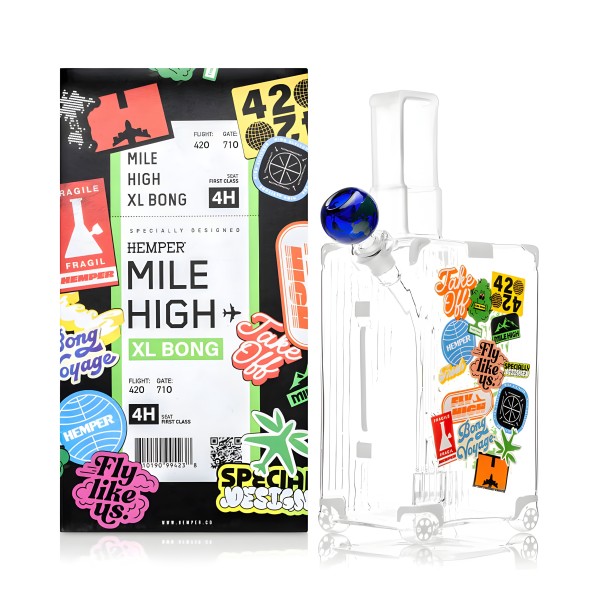 Hemper Mile High Suitcase XL Bong Hemper Produits