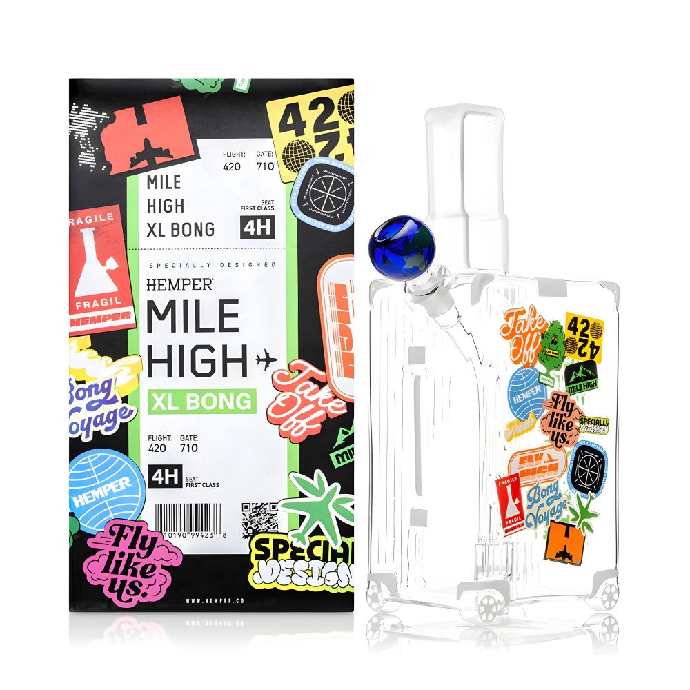 Hemper Mile High Suitcase XL Bong Hemper Produits