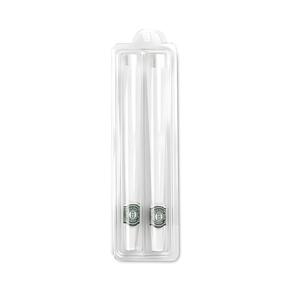 Hemper King Size Glas-Spitzen-Papierkegel, weiß Hemper Raucherzubehör