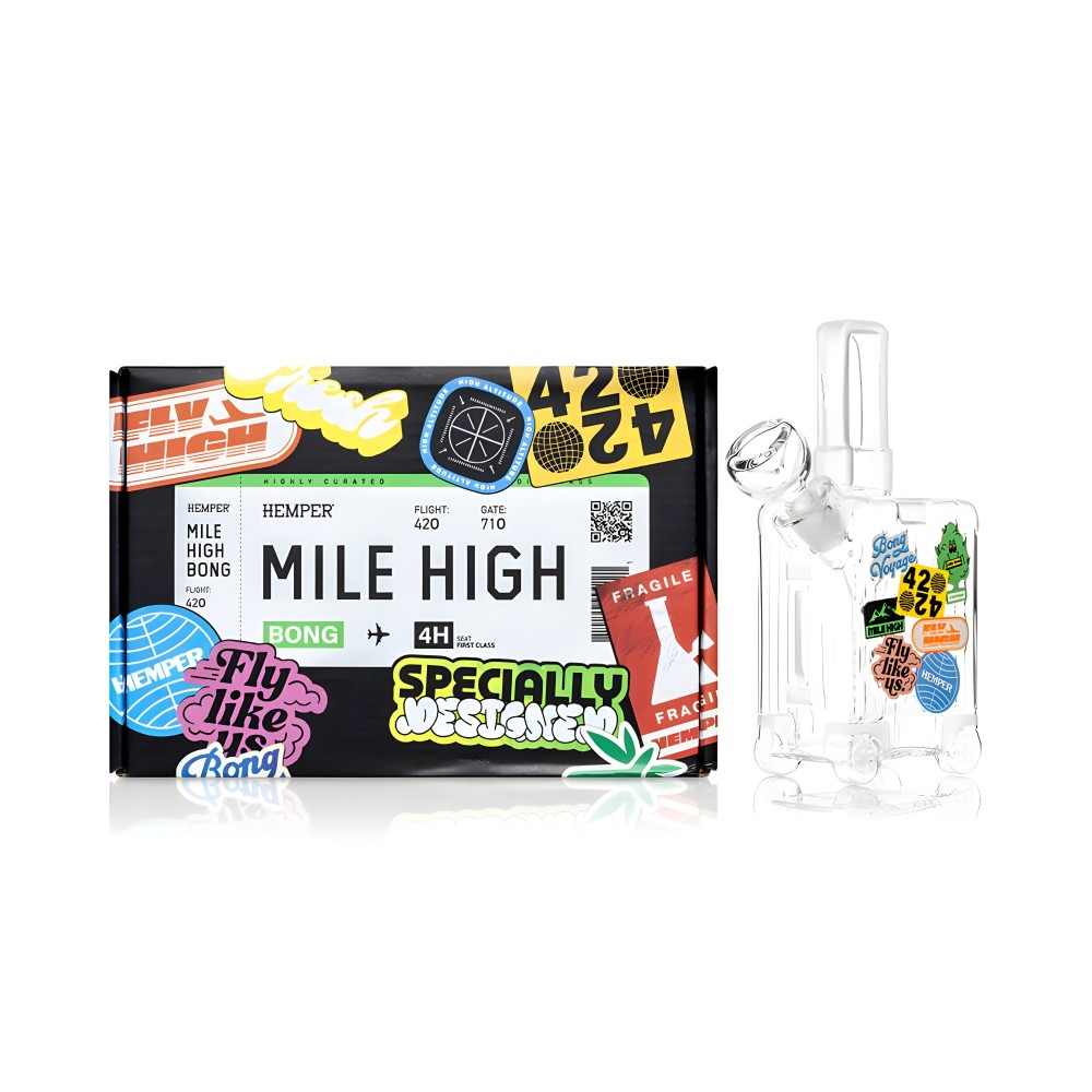 Bong “Mile High Suitcase” di Hemper Hemper Prodotti