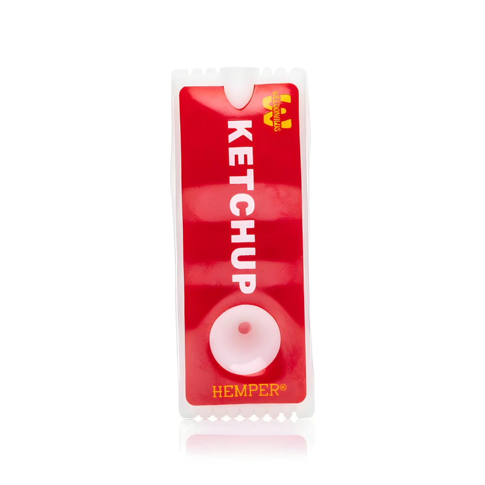 Hemper Weedonald's Ketchup Packet Hand Pipe Hemper Produits