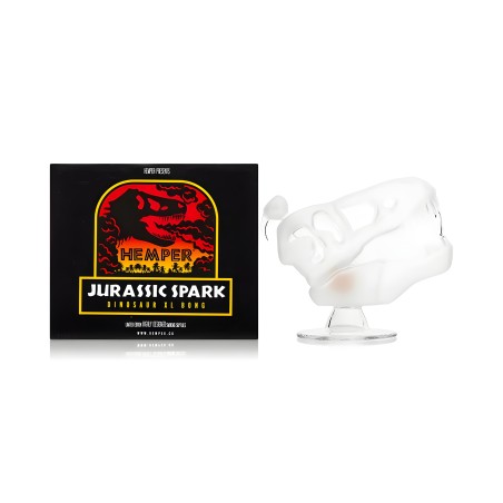 HEMPER Jurassic Spark Bong a forma di teschio di dinosauro XL Hemper Prodotti