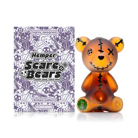 Hemper Scare Bears Teddy Bear Hand Pipe Hemper Produits