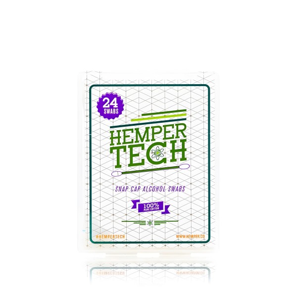 Hemper Tech Snapcap Alcohol Swabs Hemper Produits