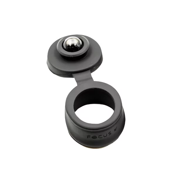 Focus V Carta2 Carb Cap with Silicone Sleeve Black Focus V Produits