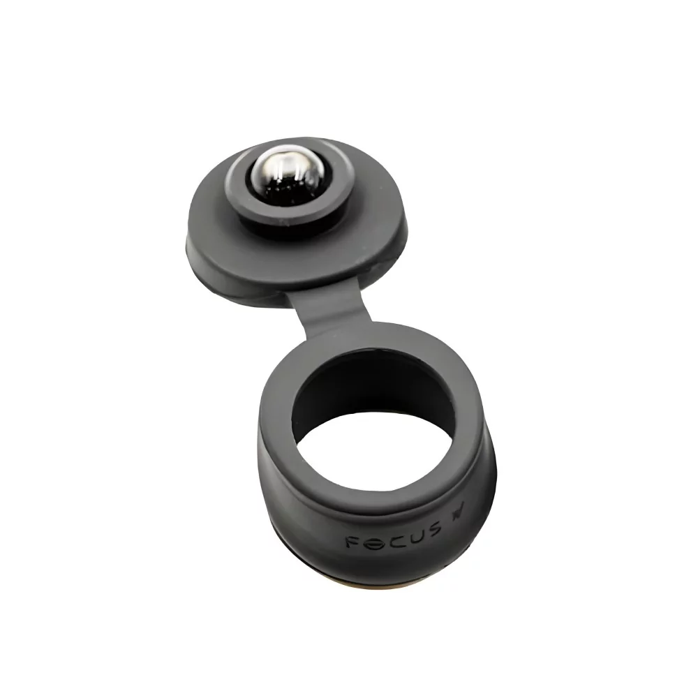 Focus V Carta2 Carb Cap with Silicone Sleeve Black Focus V Produits