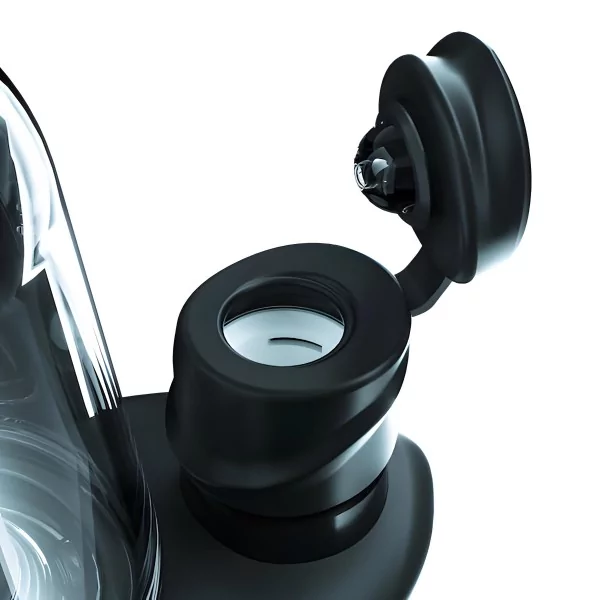 Focus V Carta2 Carb Cap with Silicone Sleeve Black Focus V Produits
