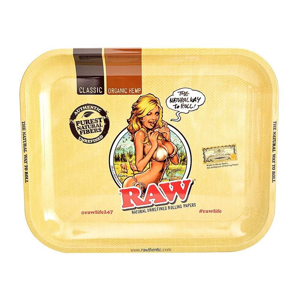 Vassoio di laminazione Raw Girl L RAW Vassoio di rotolamento