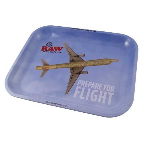 Raw Plane L Rolling Tray RAW Rolling Tray