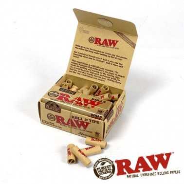 Raw Rolls King Size Slim + tips Masterpiece RAW Blatt zum Rollen