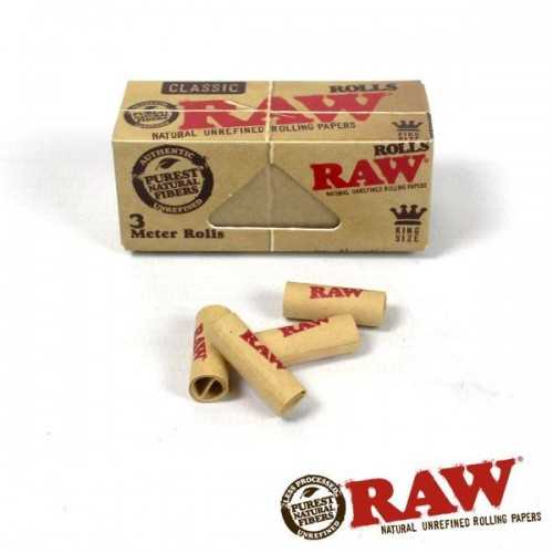 Raw Rolls King Size Slim + tips Masterpiece RAW Feuille à rouler