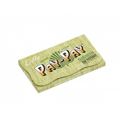 PAY PAY GO Green Double Rolling Paper Pay Pay  Rolling Paper
