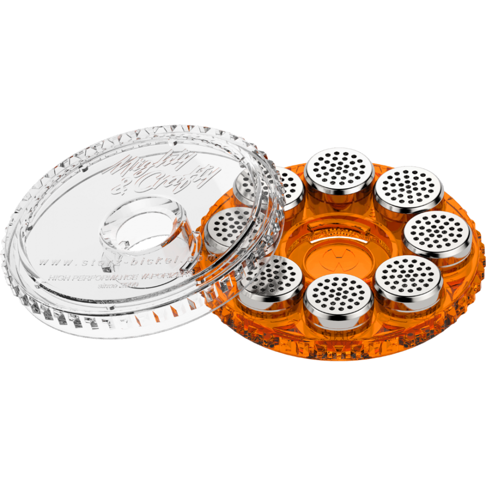 Rivista con capsule per concentrati Mighty e Crafty Storz & Bickel Vaporizzazione