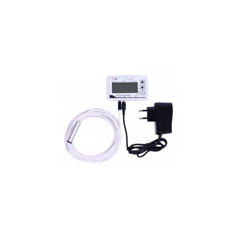 EC LCD controller GSE for 2 fans GSE Silent extractor with EC motor