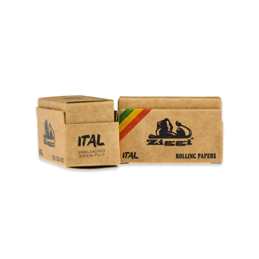 Ziggi Paper ITAL Brown Rolls + Tips Ziggi Feuille à rouler