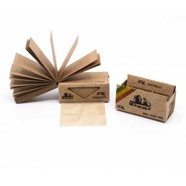 Ziggi Paper ITAL Brown Rolls + Tips Ziggi Feuille à rouler