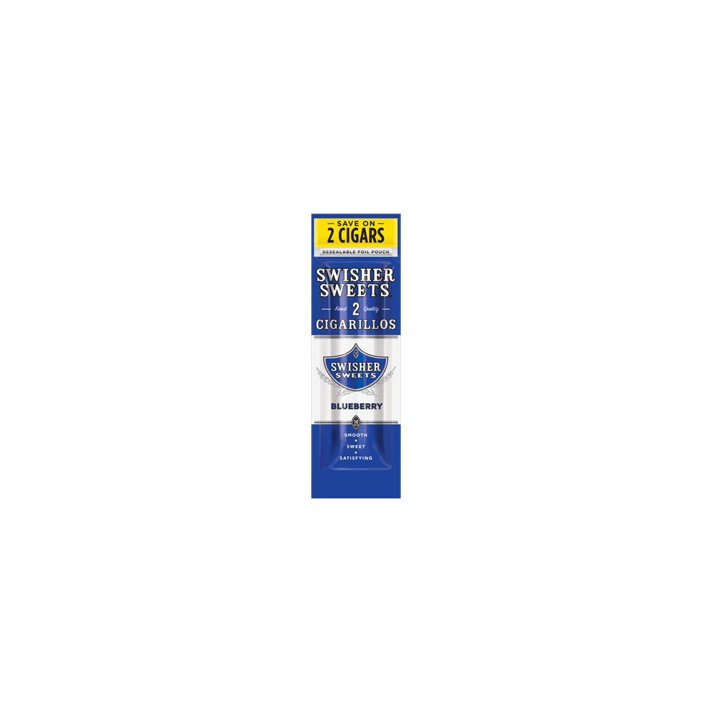 Sigaretti Blunt Mirtillo Swisher Sweets  Produits non livrable à l'etranger