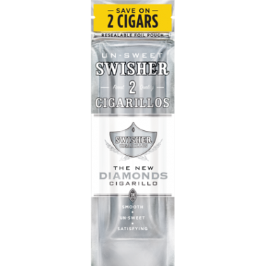 Blunt Cigarillos Classic Diamond Swisher Sweets  Produits non livrable à l'etranger