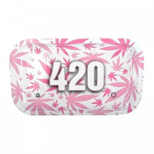 V-Syndicate "420" Pink Small V Syndicate  Tablett zum Drehen