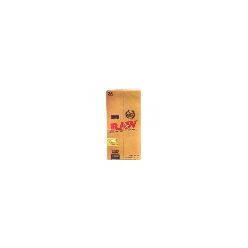 Raw Single Wide 1/2 RAW Blatt zum Rollen