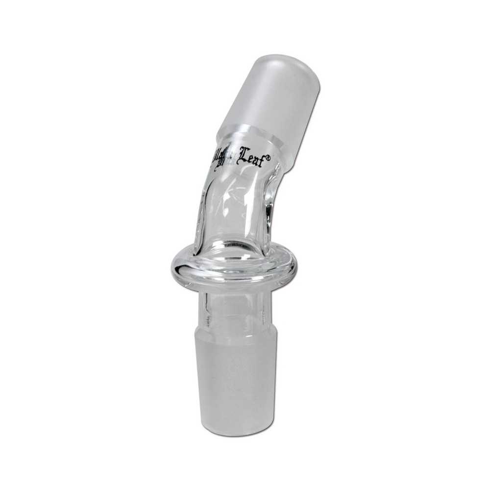 Adattatore per Bong maschio/maschio SG19 angolo 45° Black Leaf Adattatore per bong