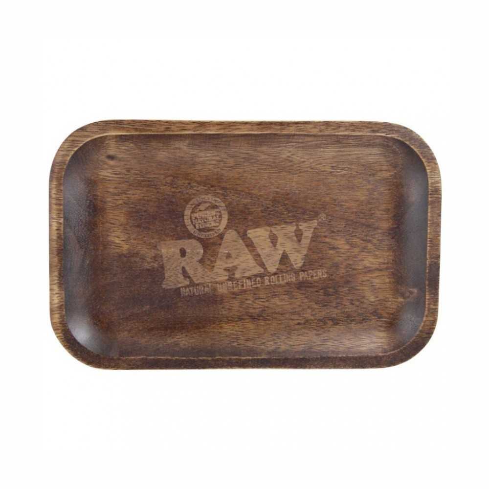 Raw Holz-Rollbrett Small RAW Tablett zum Rollen