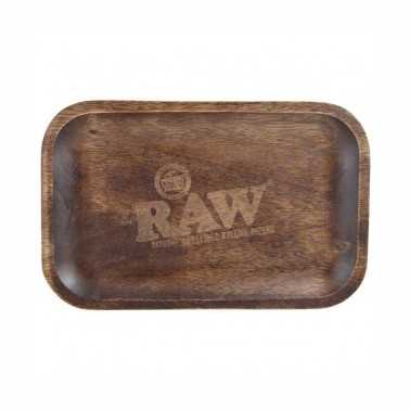 Raw Wooden Rolling Tray Small RAW Rolling Tray