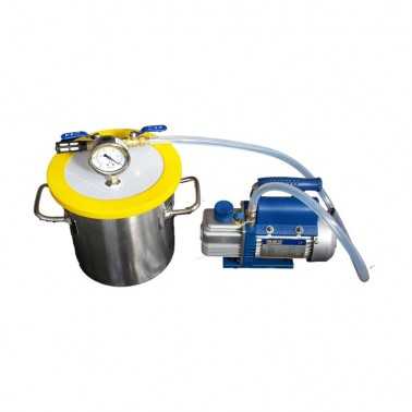 Kit essiccatore d'aria da 3 galloni + pompa del vuoto da 2,5 CFM  Dessicatore