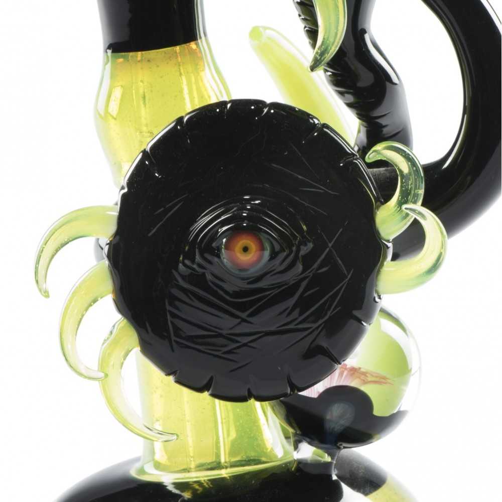 Bong Artist "Dabbing Rig Elephant Eye Chameleon Glass Bong Artist