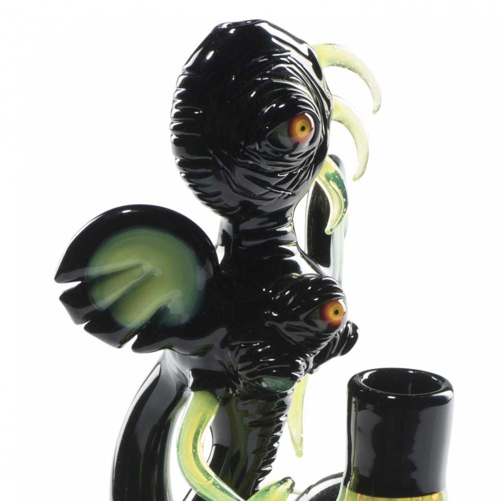 Bong Artist "Dabbing Rig Elephant Eye Chameleon Glass Bong Artist