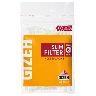 Filtro per sigaretta Gizeh Slim 6mm Gizeh Tabacco e succedanei