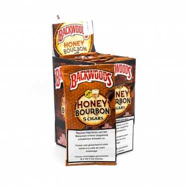 Blunts Backwoods Bourbon al miele (5 pezzi) Backwoods Produits non livrable à l'etranger