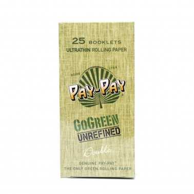 Rollpapierkarton PAY PAY GO Green double Pay Pay Blatt zum Rollen