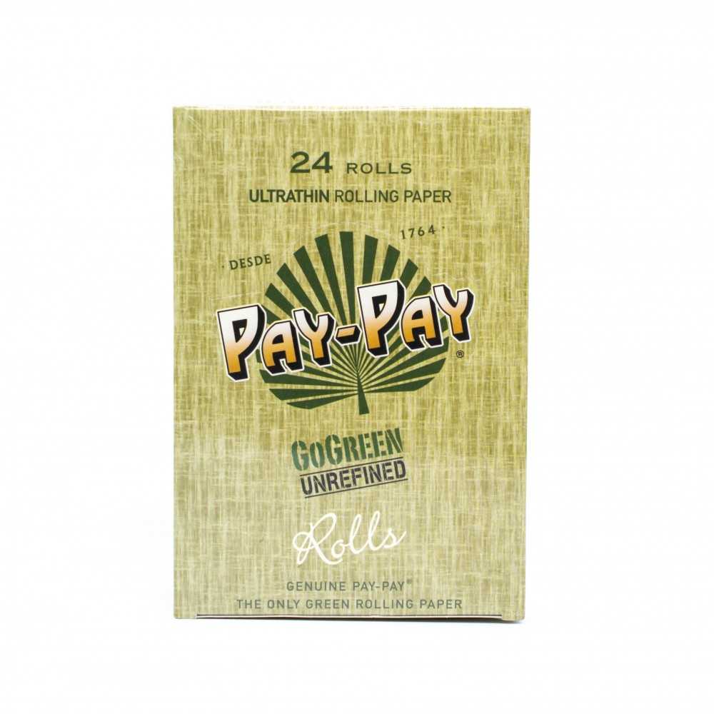PAY PAY GO Green King Size Slim Rolls Pay Pay Rolling sheet