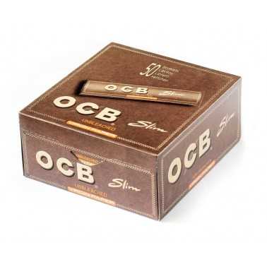 OCB Cartone di carte da rollare Slim Virgin OCB Foglio di laminazione