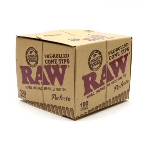Raw Perfecto 100 Pre-rolled Cone Filters RAW Filters