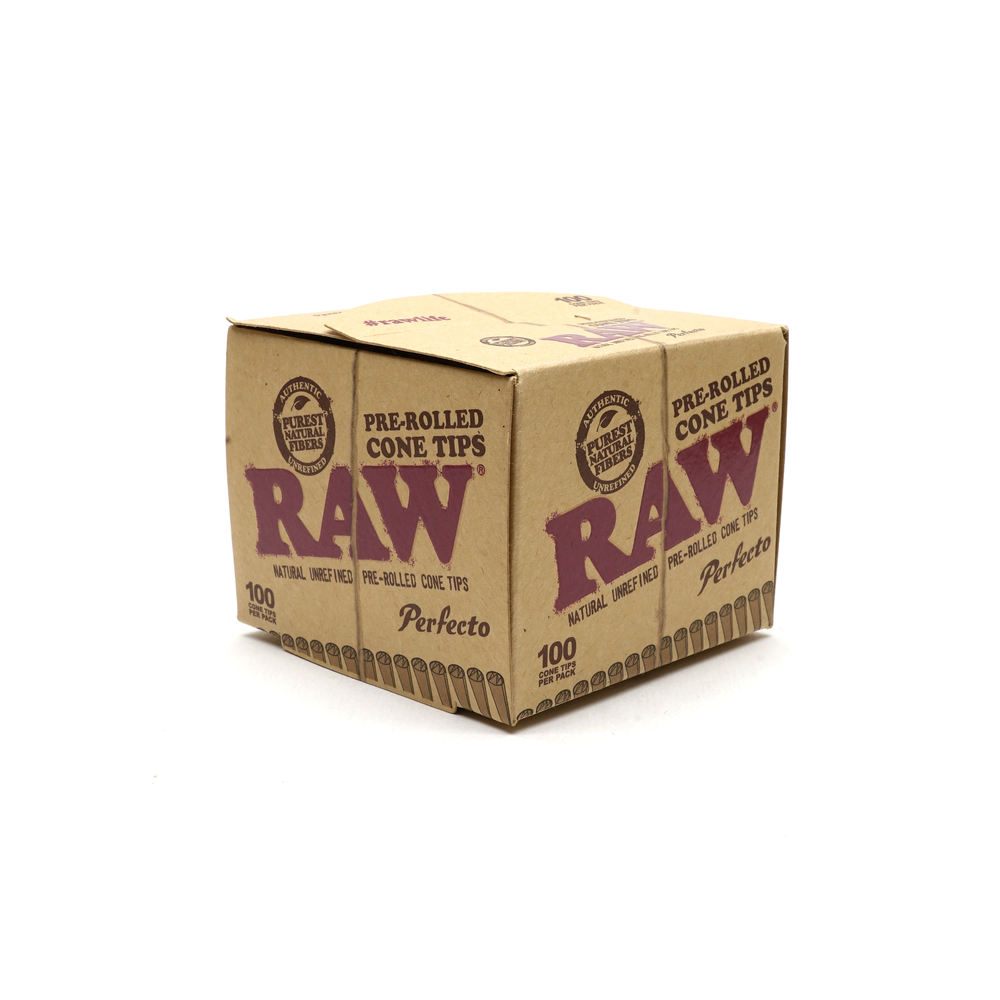 Filtri a cono pre-arrotolati Raw Perfecto 100 RAW Filtri (carbone attivo, cartone, cellulosa e altri)
