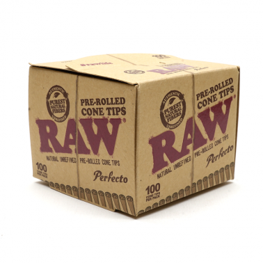 Raw Perfecto 100 Pre-rolled Cone Filters RAW Filters
